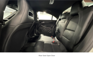 Rear Seat Open Door
