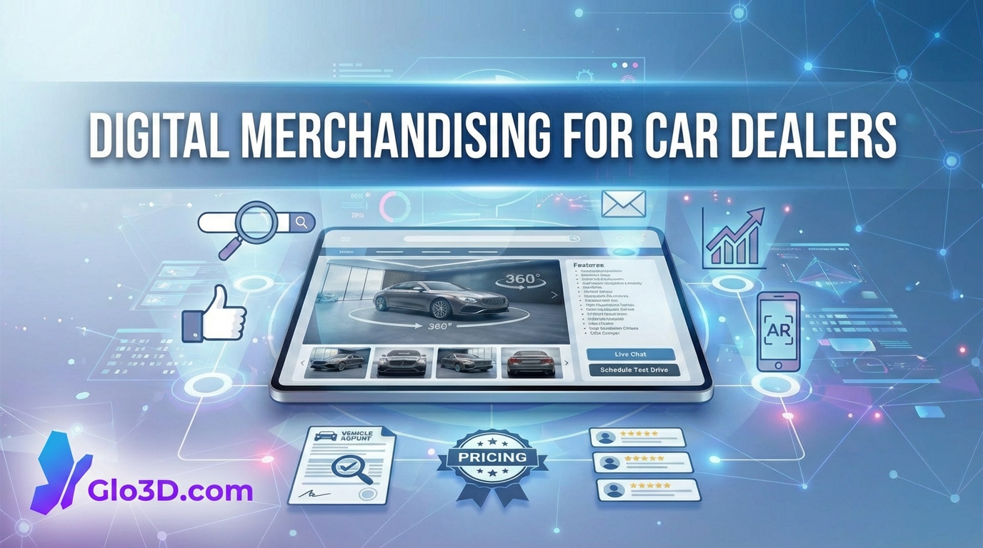Digital merchandising for car dealers