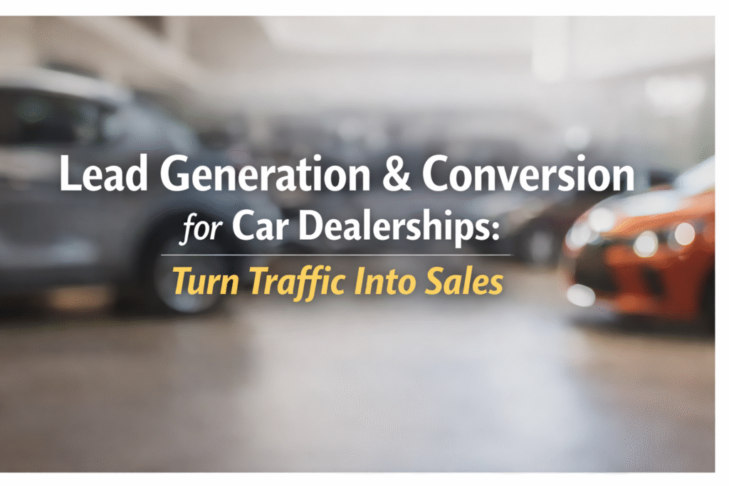 Lead Generation for Car Dealerships