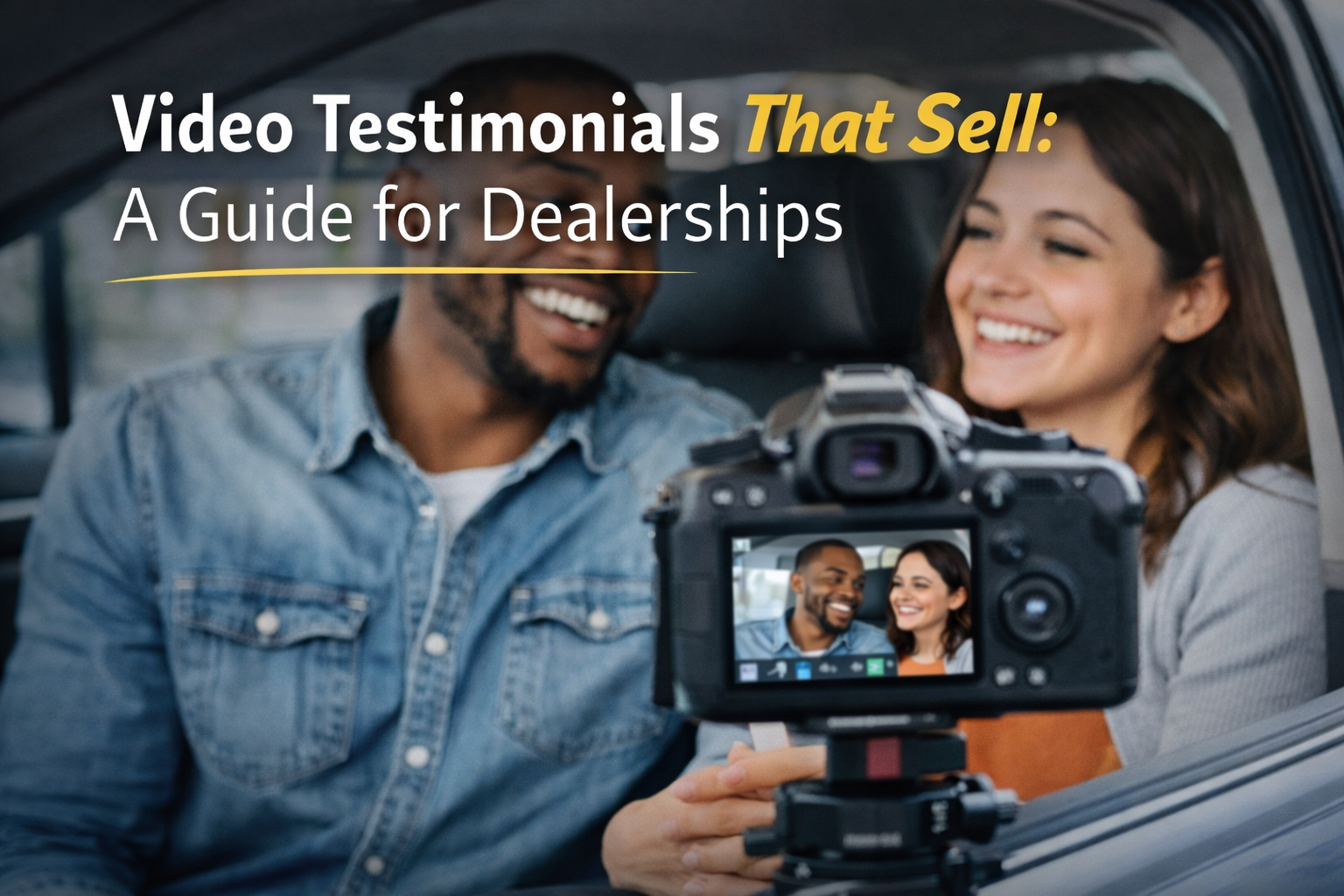 Video Testimonials for car dealers