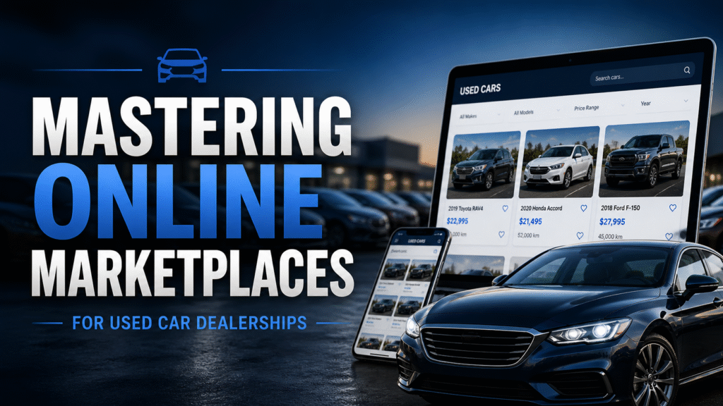 Mastering Online Marketplaces for Used Car Dealerships