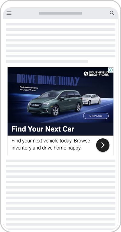 Display image ad